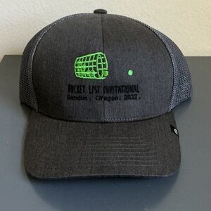 Travis Mathew Gray and Green Hat